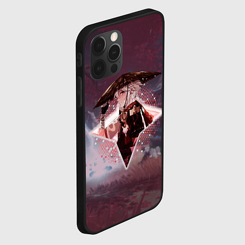 Чехол iPhone 12 Pro Max Кадзуха Каэдэхара в примогеме / 3D-Черный – фото 2