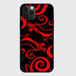 Чехол для iPhone 12 Pro Max ДРАКОН ДРАКЕНА ТОКИЙСИКИЕ МСТИТЕЛИ, цвет: 3D-черный