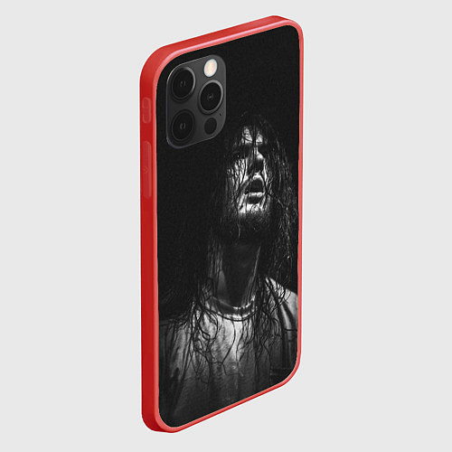 Чехол iPhone 12 Pro Max Уставший Бонс / 3D-Красный – фото 2
