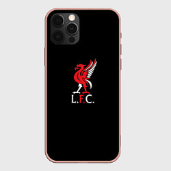 Чехол для iPhone 12 Pro Max Leverpool YNWA, цвет: 3D-светло-розовый