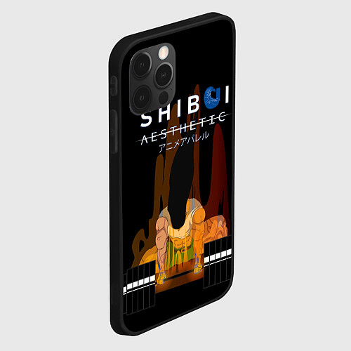 Чехол iPhone 12 Pro Max Гон Фрикс со штангой / 3D-Черный – фото 2