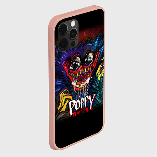 Чехол iPhone 12 Pro Max POPPY PLAYTIME / 3D-Светло-розовый – фото 2