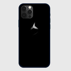 Чехол для iPhone 12 Pro Max Silver Star Style, цвет: 3D-черный