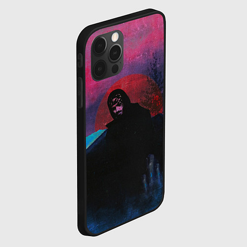 Чехол iPhone 12 Pro Max Mnogoznaal art / 3D-Черный – фото 2