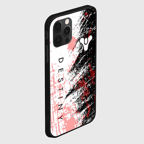 Чехол iPhone 12 Pro Max Destiny Кровавые пятна / 3D-Черный – фото 2