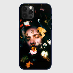Чехол для iPhone 12 Pro Max Рома в цветах, цвет: 3D-черный