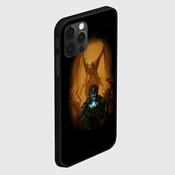 Чехол для iPhone 12 Pro Max Necromorph, цвет: 3D-черный — фото 2