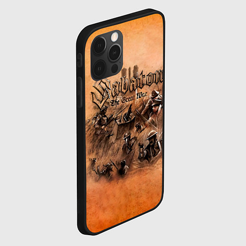 Чехол iPhone 12 Pro Max The Great War - Sabaton / 3D-Черный – фото 2