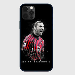 Чехол для iPhone 12 Pro Max Златан Ибрагимович Милан, цвет: 3D-черный