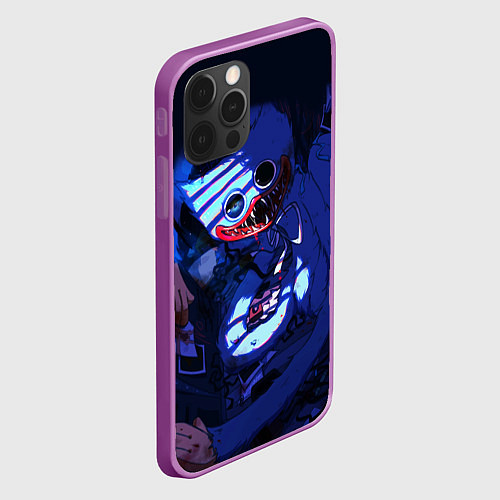 Чехол iPhone 12 Pro Max POPPY PLAYTIME BLUE ПОППИ ПЛЕЙТАЙМ / 3D-Сиреневый – фото 2