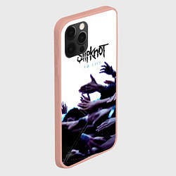 Чехол для iPhone 12 Pro Max 9 0: Live - Slipknot, цвет: 3D-светло-розовый — фото 2