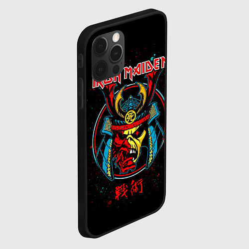 Чехол iPhone 12 Pro Max Iron Maiden - Senjutsu / 3D-Черный – фото 2