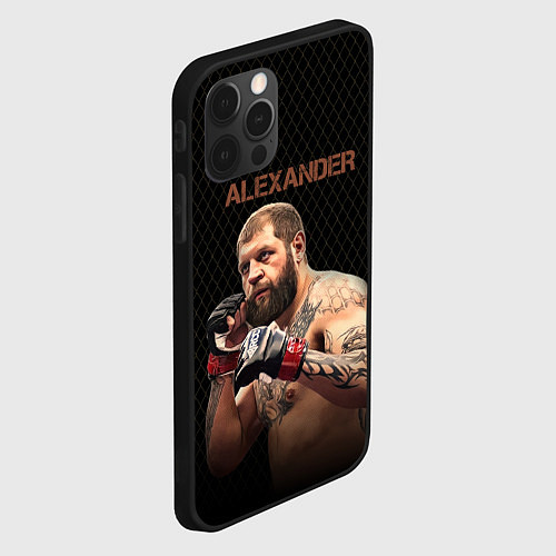 Чехол iPhone 12 Pro Max Alexander The Grim Reape / 3D-Черный – фото 2