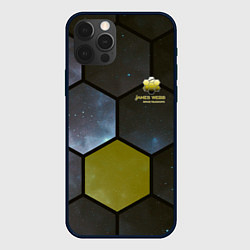 Чехол для iPhone 12 Pro Max JWST space cell theme, цвет: 3D-черный