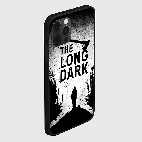 Чехол iPhone 12 Pro Max The Long Dark игра / 3D-Черный – фото 2