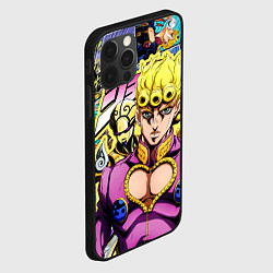 Чехол для iPhone 12 Pro Max JoJos Bizarre Adventure - Джорно Джованна, цвет: 3D-черный — фото 2