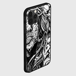 Чехол для iPhone 12 Pro Max Трэш, цвет: 3D-черный — фото 2