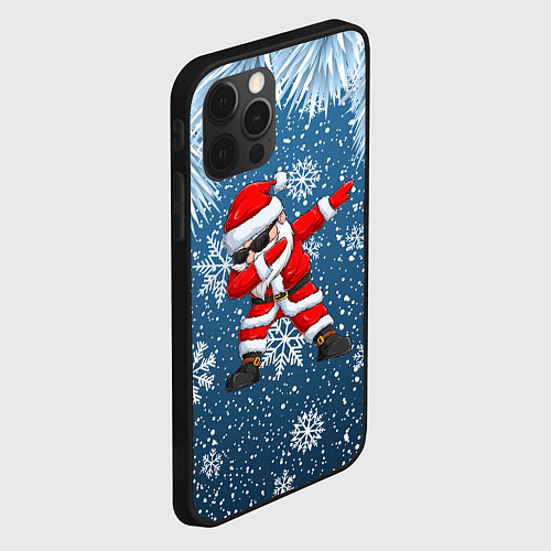 Чехол iPhone 12 Pro Max DAB SANTA WINTER / 3D-Черный – фото 2