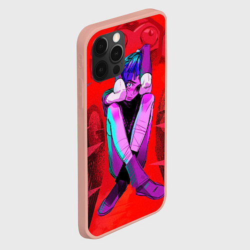 Чехол iPhone 12 Pro Max Джинкс в ловушке / 3D-Светло-розовый – фото 2