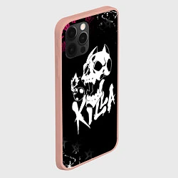 Чехол для iPhone 12 Pro Max JOJO KILLER QUEEN КИЛЛЕР КВИН KILLA ЧЕРЕП, цвет: 3D-светло-розовый — фото 2