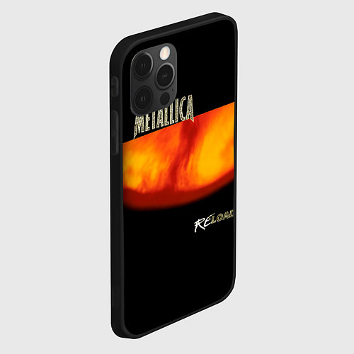 Чехол iPhone 12 Pro Max Metallica ReLoad / 3D-Черный – фото 2