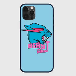 Чехол для iPhone 12 Pro Max Mr Beast Gaming Full Print, цвет: 3D-черный