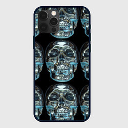 Чехол iPhone 12 Pro Max Skulls pattern 2028