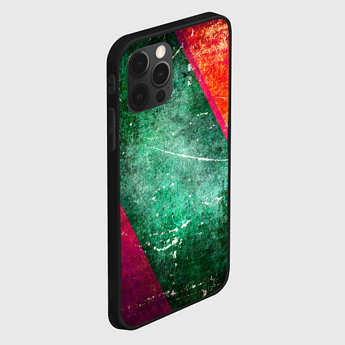 Чехол iPhone 12 Pro Max ТРИ УДОВОЛЬСТВИЯ / 3D-Черный – фото 2