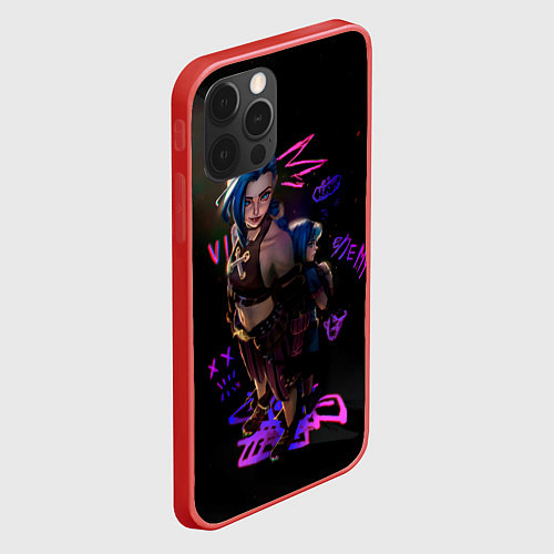 Чехол iPhone 12 Pro Max My enemy / 3D-Красный – фото 2