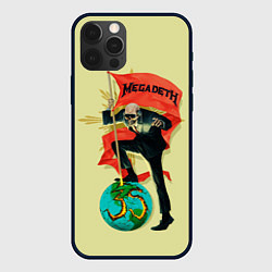 Чехол для iPhone 12 Pro Max Megadeth world, цвет: 3D-черный