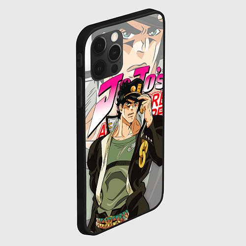 Чехол iPhone 12 Pro Max JOJO BIZARRE ADVENTURE ДЖОДЖО / 3D-Черный – фото 2