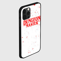 Чехол для iPhone 12 Pro Max DUNGEON MASTER BLOOD ГАЧИМУЧИ БЕЛЫЙ, цвет: 3D-черный — фото 2