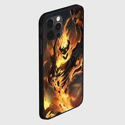 Чехол для iPhone 12 Pro Max DOTA 2 SHADOW FIEND ТЕНЬ, цвет: 3D-черный — фото 2