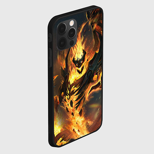 Чехол iPhone 12 Pro Max DOTA 2 SHADOW FIEND ТЕНЬ / 3D-Черный – фото 2