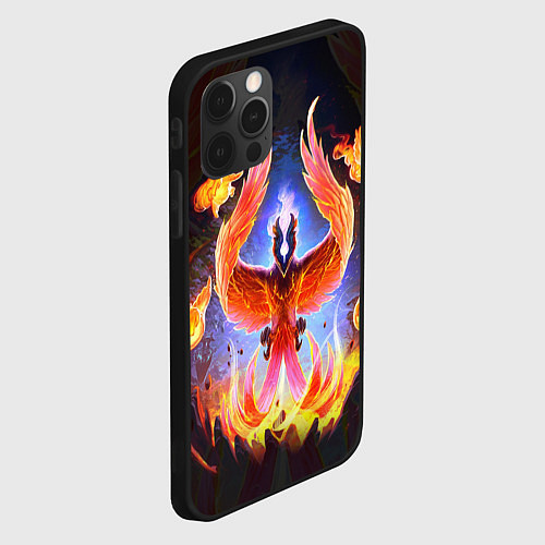 Чехол iPhone 12 Pro Max DOTA 2 ФЕНИКС / 3D-Черный – фото 2