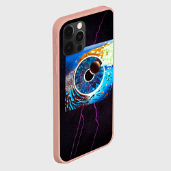 Чехол для iPhone 12 Pro Max P U L S E - Pink Floyd, цвет: 3D-светло-розовый — фото 2