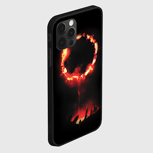 Чехол iPhone 12 Pro Max DARK SOULS PRAISE THE SUN / 3D-Черный – фото 2