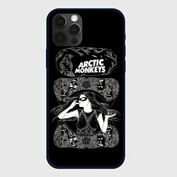 Чехол для iPhone 12 Pro Max Arctic monkeys Art, цвет: 3D-черный