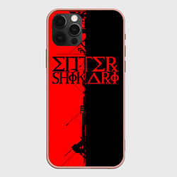 Чехол для iPhone 12 Pro Max Enter shikari Cyber, цвет: 3D-светло-розовый
