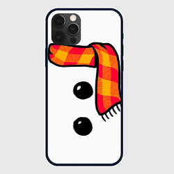 Чехол для iPhone 12 Pro Max Snowman Outfit, цвет: 3D-черный