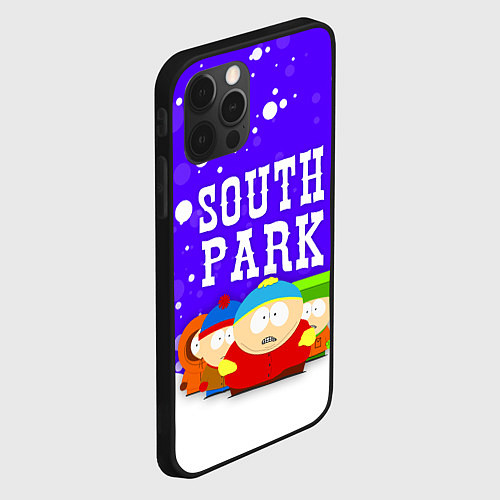 Чехол iPhone 12 Pro Max SOUTH PARK ЮЖНЫЙ ПАРК / 3D-Черный – фото 2