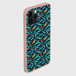 Чехол для iPhone 12 Pro Max Рыболовные Воблеры, цвет: 3D-светло-розовый — фото 2