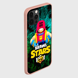 Чехол для iPhone 12 Pro Max ГРОМ БРАВЛ СТАРС, GROM BRAWL STARS, цвет: 3D-светло-розовый — фото 2