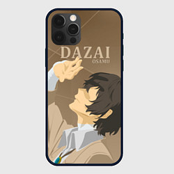 Чехол для iPhone 12 Pro Max Дазай Осаму Dazai Osamu, bungou stray dogs образ, цвет: 3D-черный