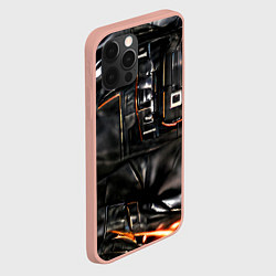 Чехол для iPhone 12 Pro Max Стиль терминатора, цвет: 3D-светло-розовый — фото 2