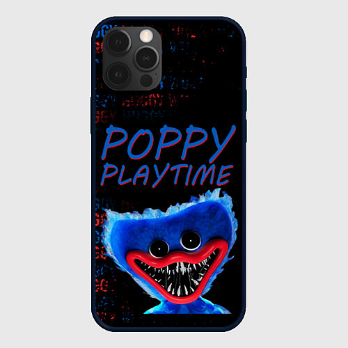 Чехол iPhone 12 Pro Max Хагги ВАГГИ Poppy Playtime / 3D-Черный – фото 1