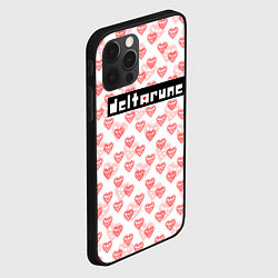Чехол для iPhone 12 Pro Max DELTARUNE PATTERN LOGO, цвет: 3D-черный — фото 2