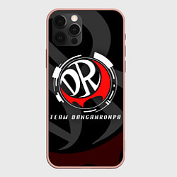 Чехол для iPhone 12 Pro Max TEAM DANGANRONPA MONOKUMA SCHOOL, цвет: 3D-светло-розовый