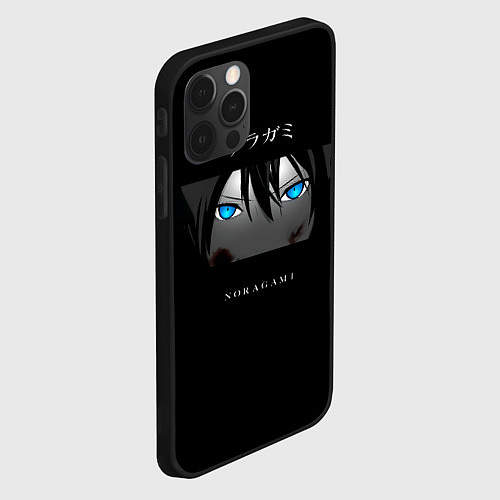 Чехол iPhone 12 Pro Max Взгляд Ято Noragami / 3D-Черный – фото 2