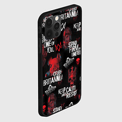 Чехол для iPhone 12 Pro Max WATCH DOGS LEGION REVOLUTION PATTERN, цвет: 3D-черный — фото 2